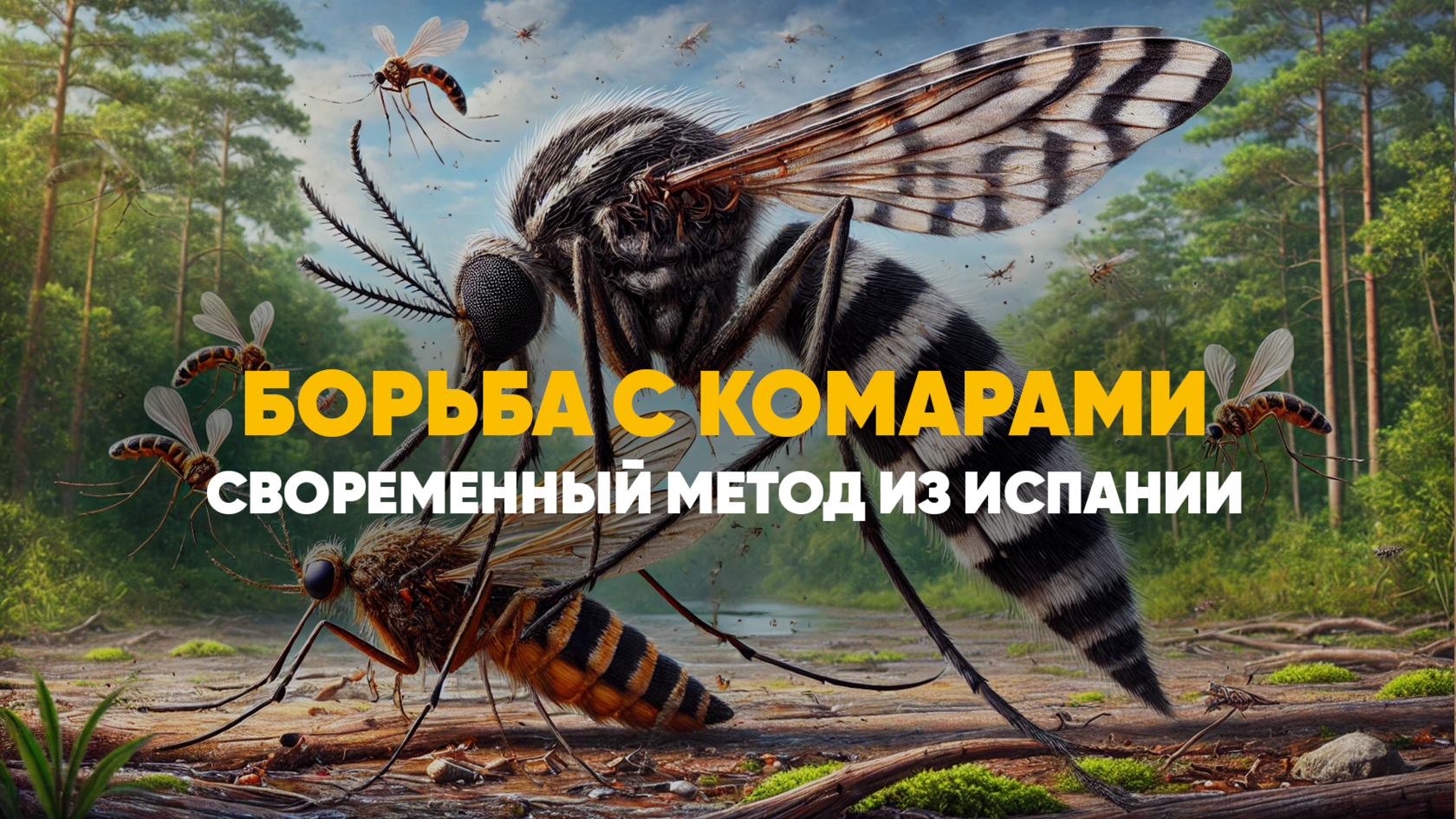 Борьба с комарами в Валенсии