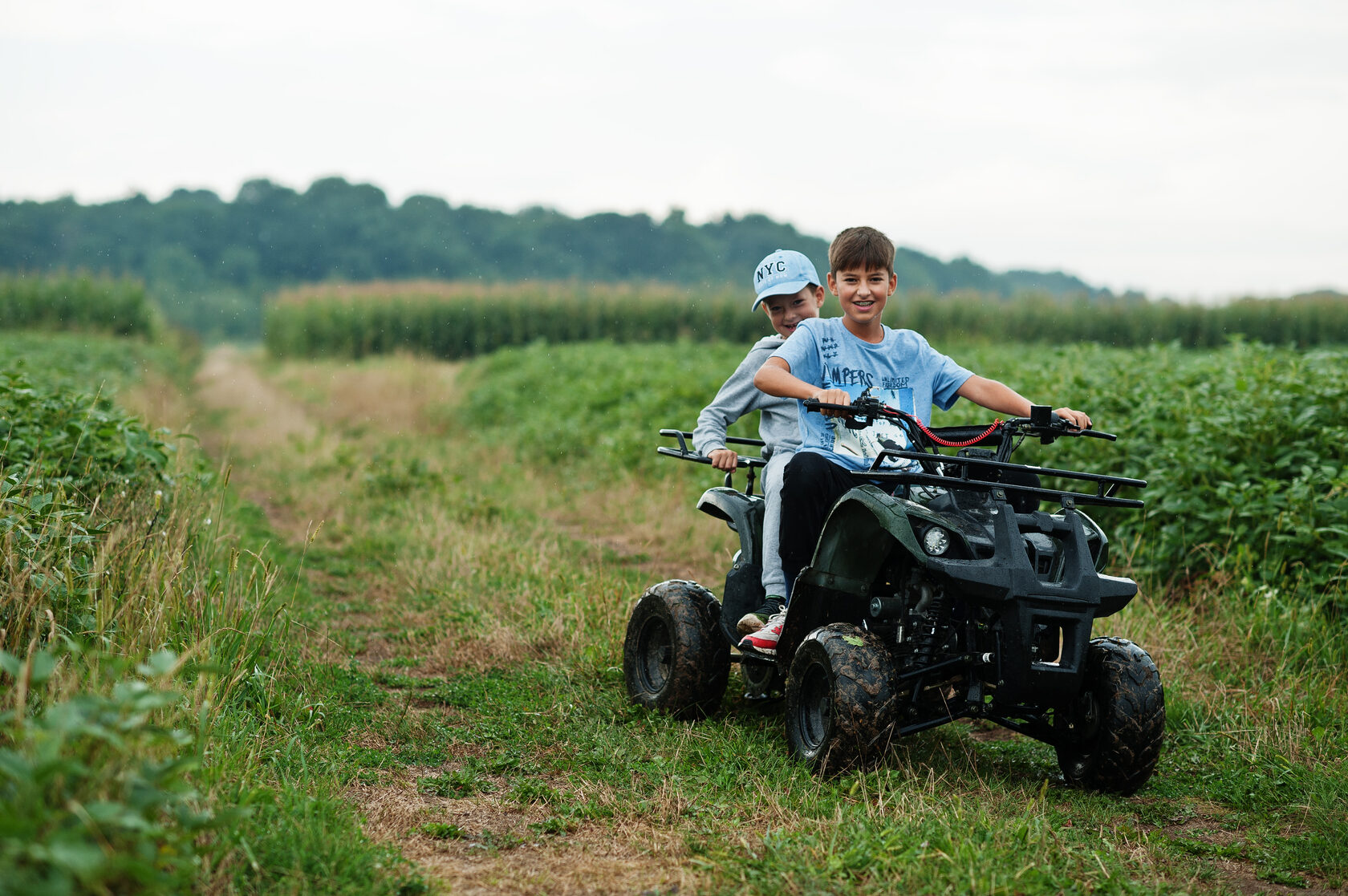 Quad Bike man