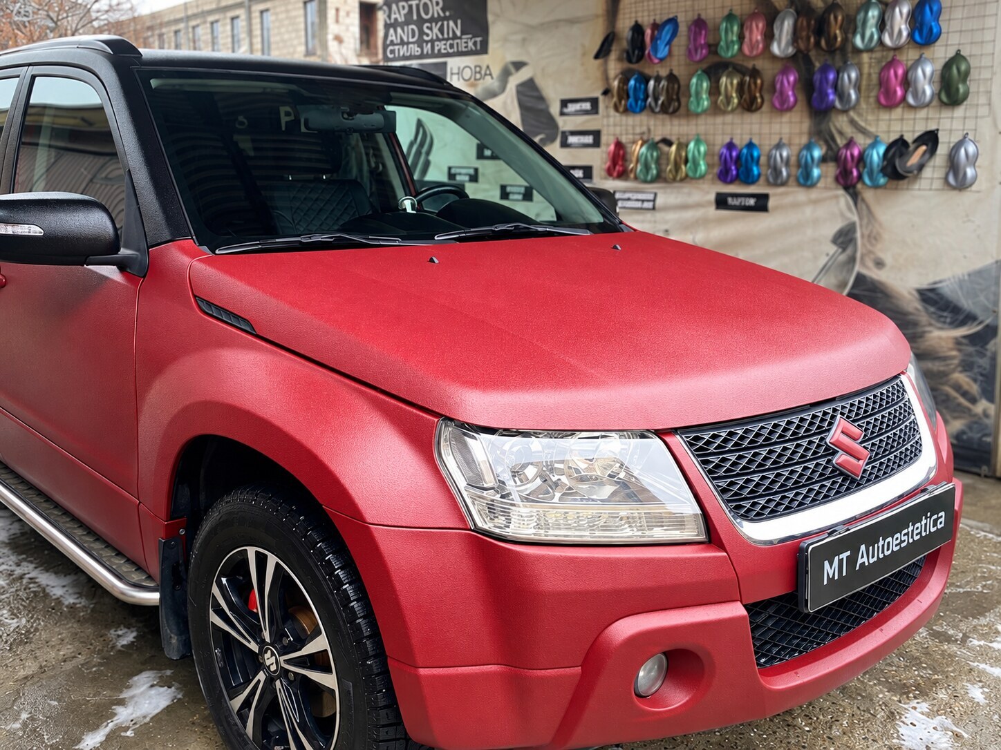 Suzuki Grand Vitara — полное покрытие Raptor в MT Autoestetica, Краснодар