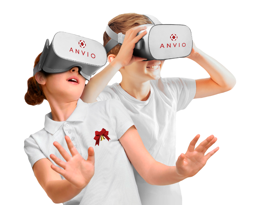 дети в VR