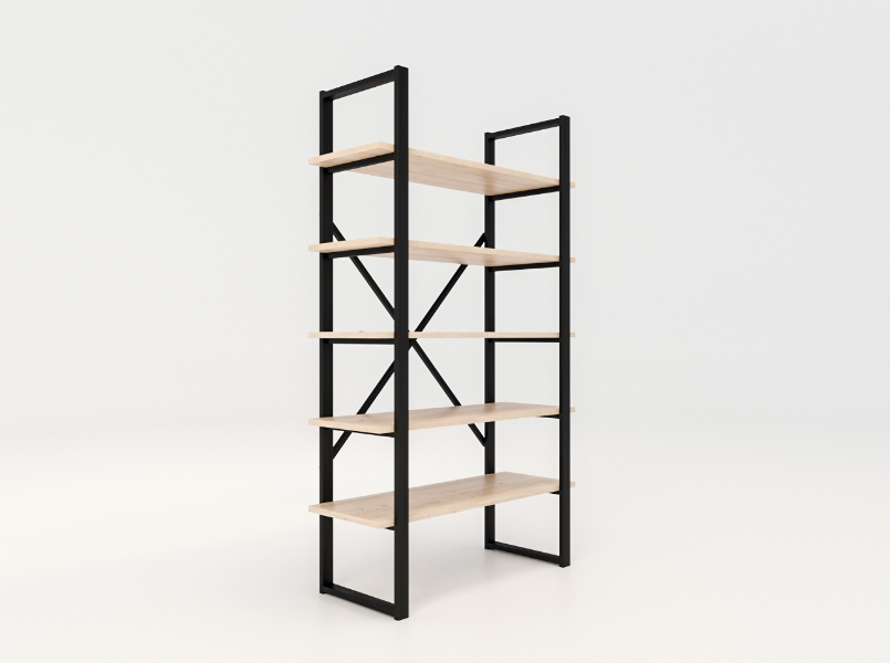 Стеллаж для книг, 60х40х200 см - купить по выгодной цене в интернет-магазине OZO