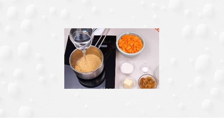 Приготовление пшенной каши с тыквой и изюмом: шаг 2