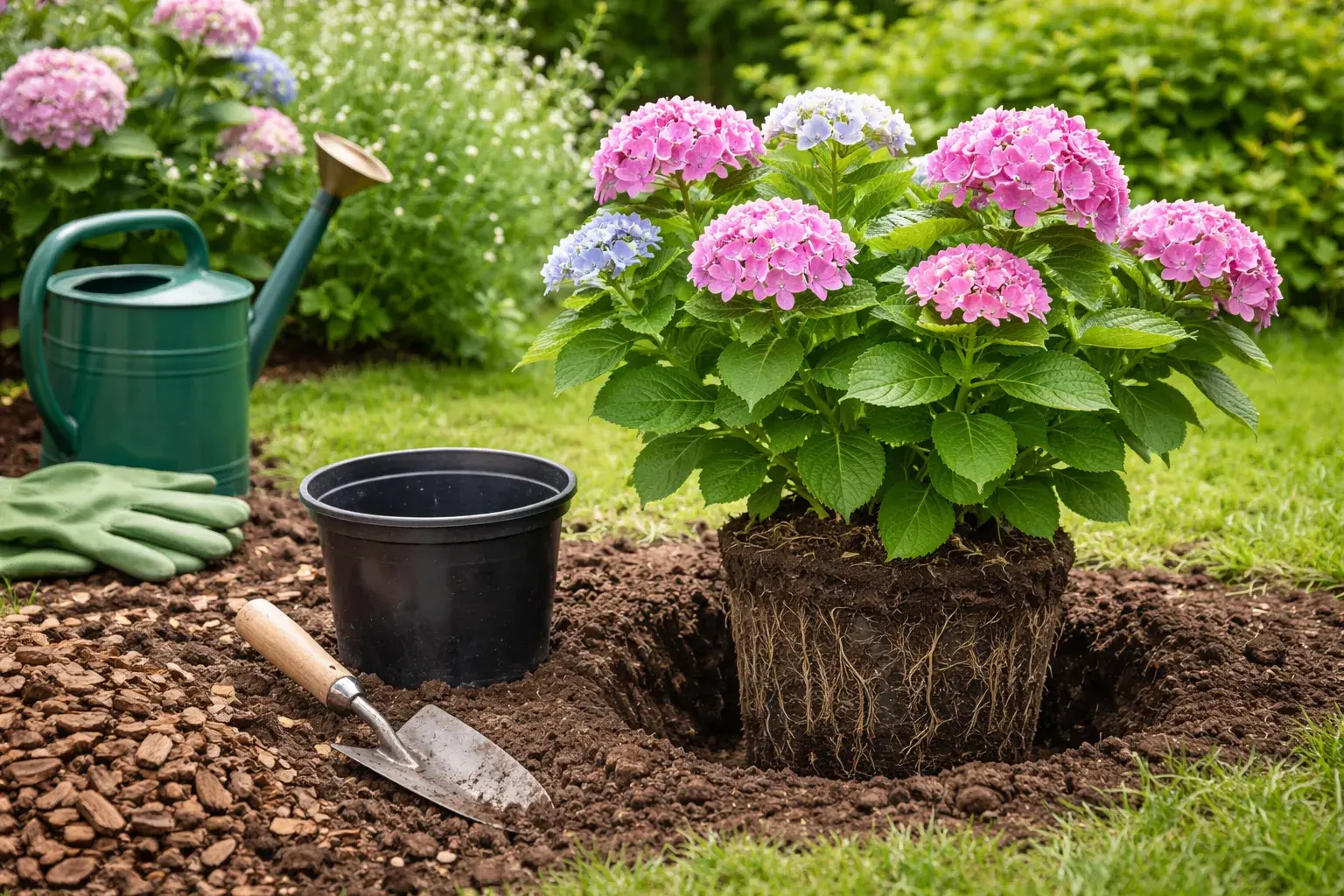 Когда высаживать гортензию в грунт