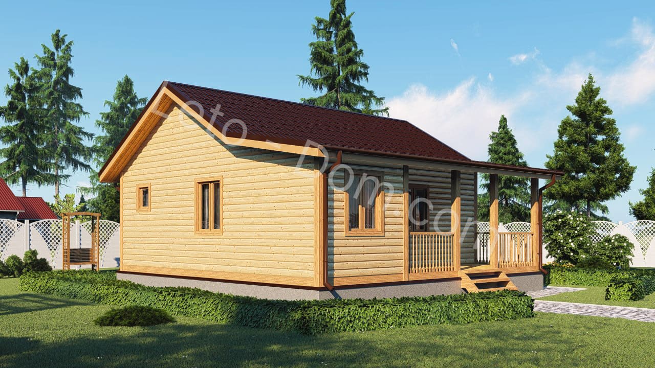 дом из бруса