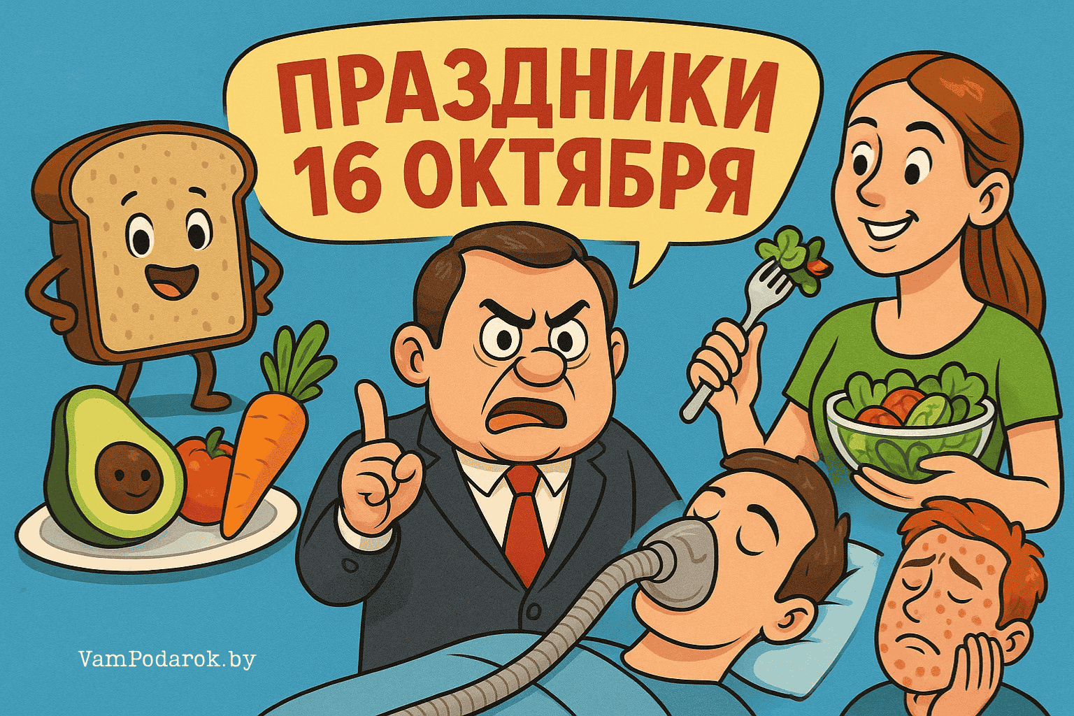 Праздники 16 октября 2025 года – картинки и открытки