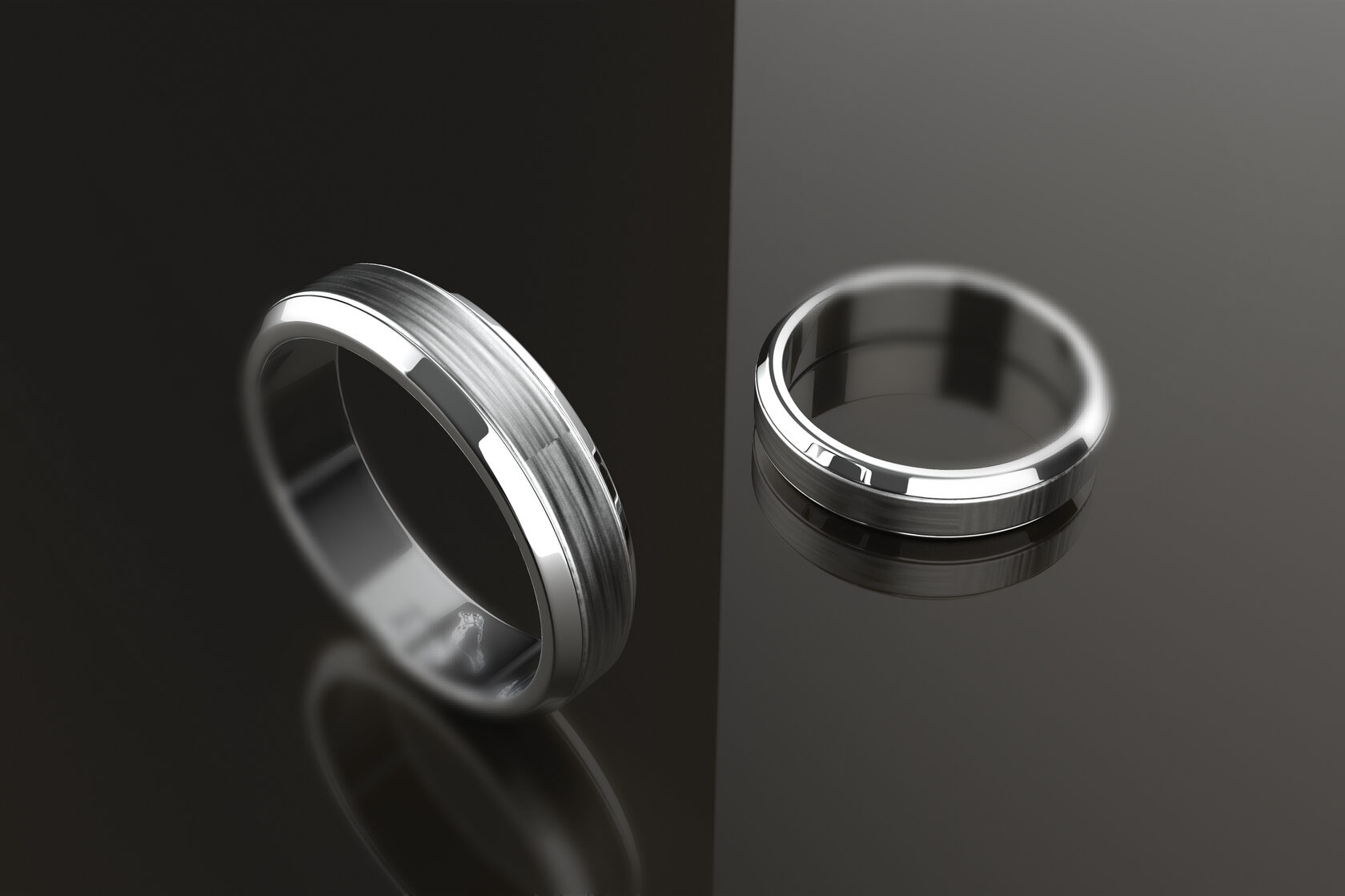 Изготовление дизайнерских свадебных обручальных колец из золота с ...