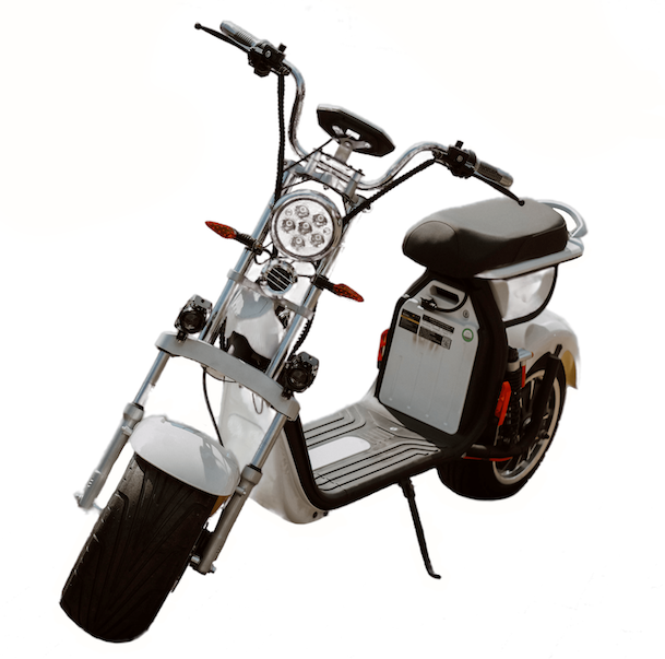 Electric-scooter-citycoco-c320-white