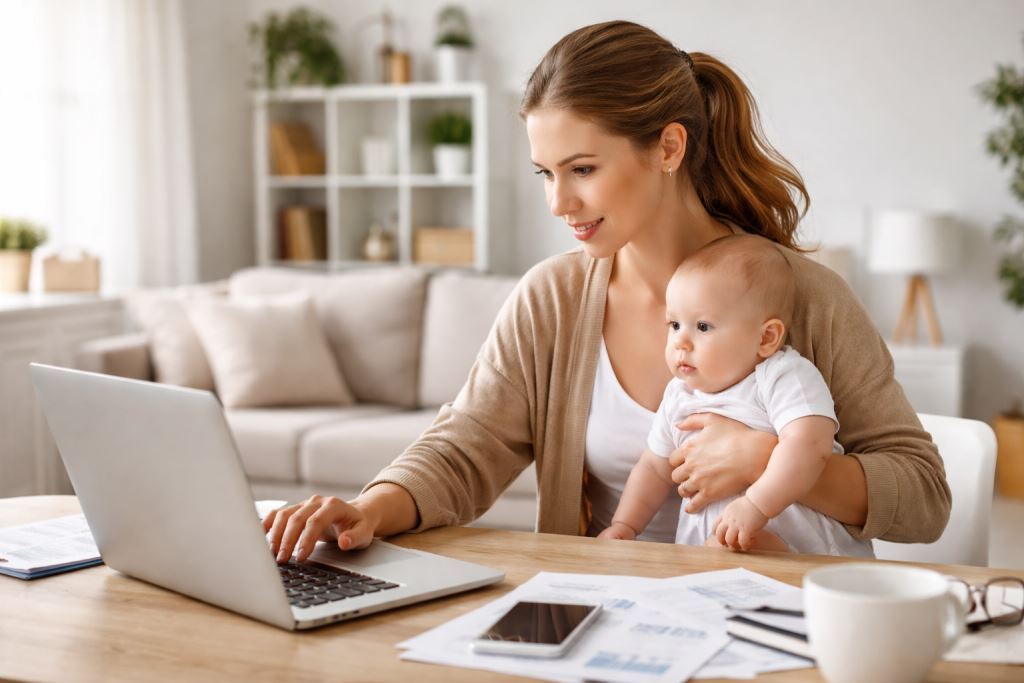 работа в декрете