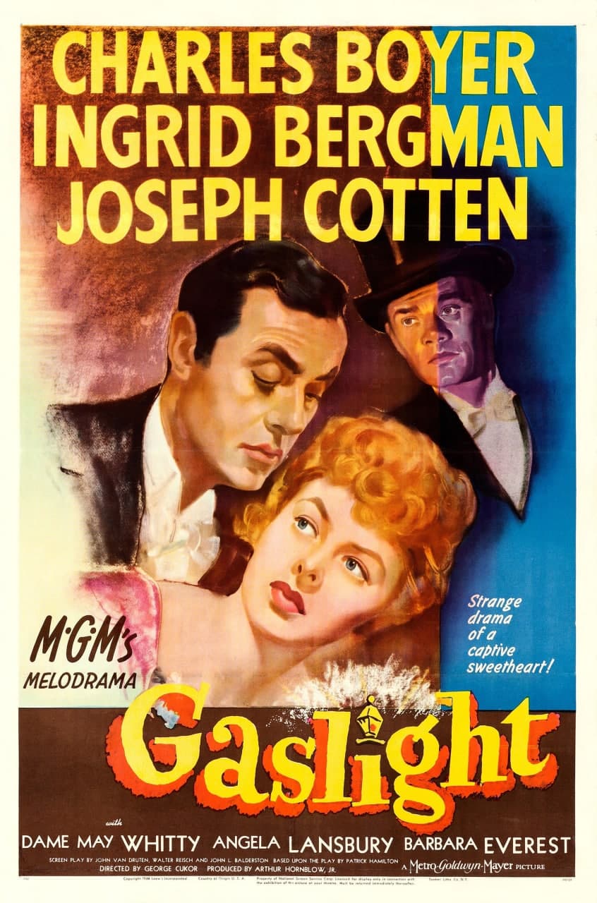 Газовый свет. Газовый свет фильм 1944. Газовый свет фильм. Gaslight 1944 Постер. Газовый свет фильм 1944 Постер.