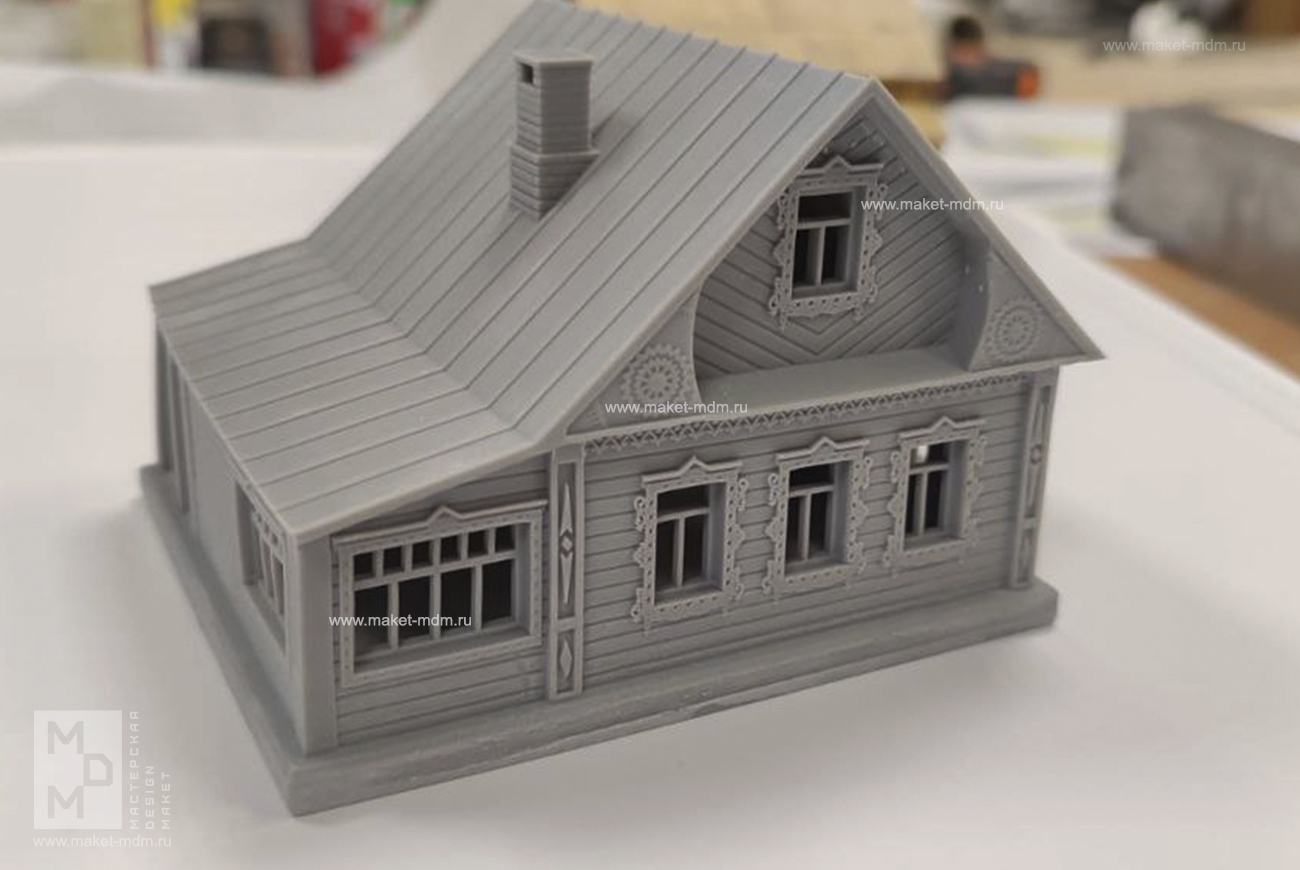 макет этнодеревни