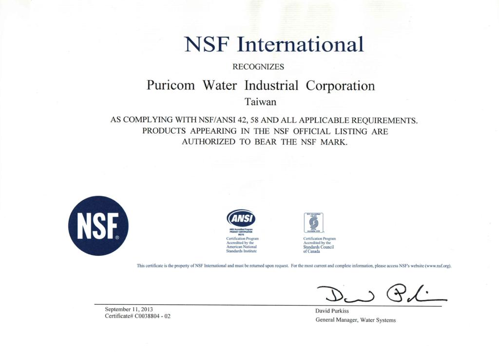 Bakservis certificate 2