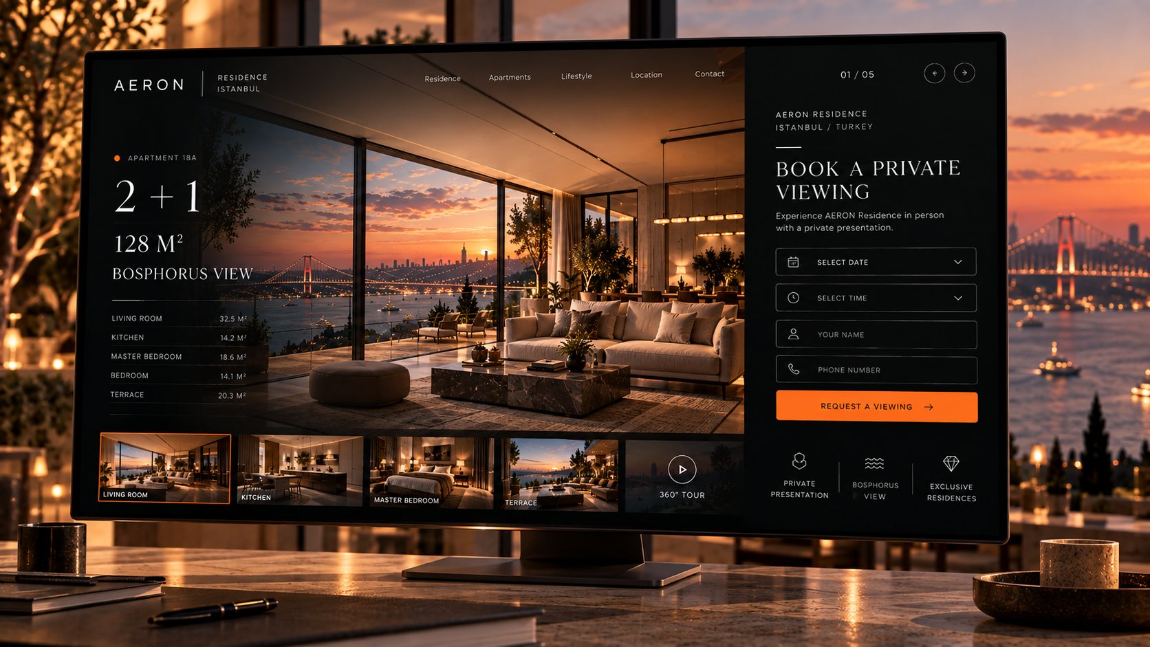 AERON Residence — заявка