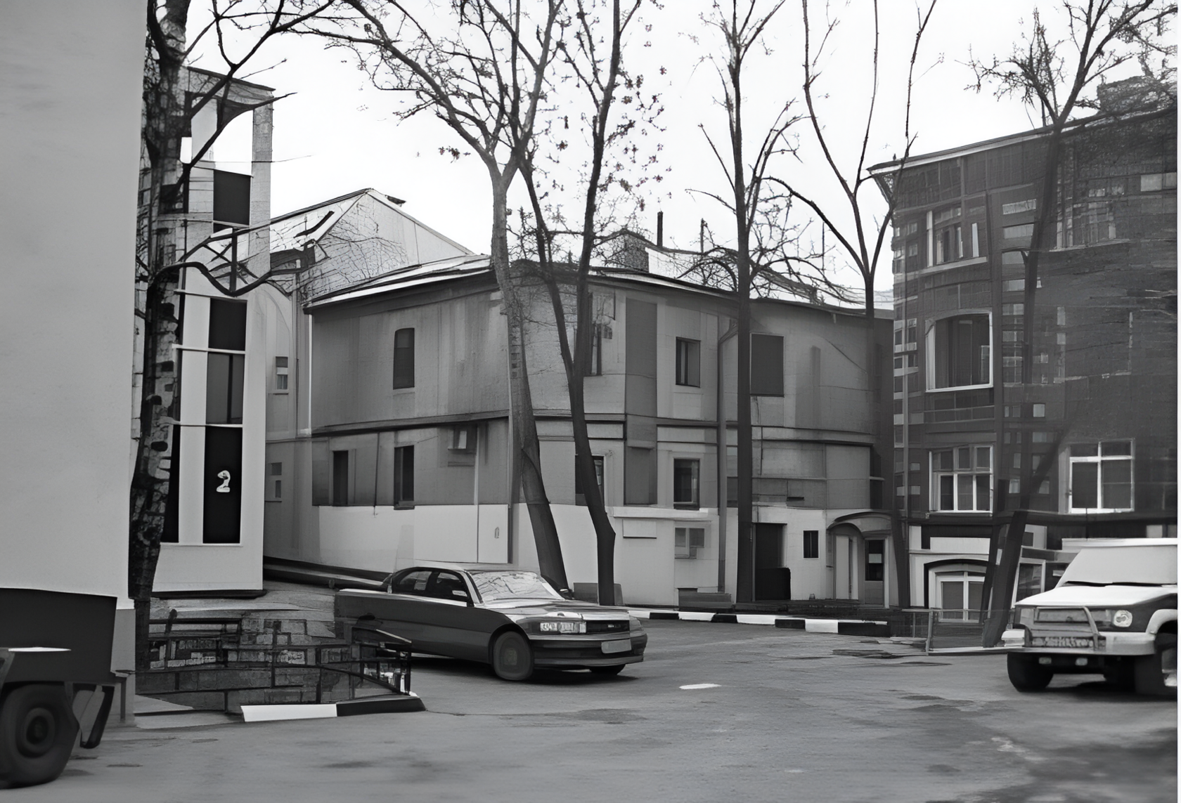Reconstruction of an Apartment House in Kislovsky Lane. Before reconstruction