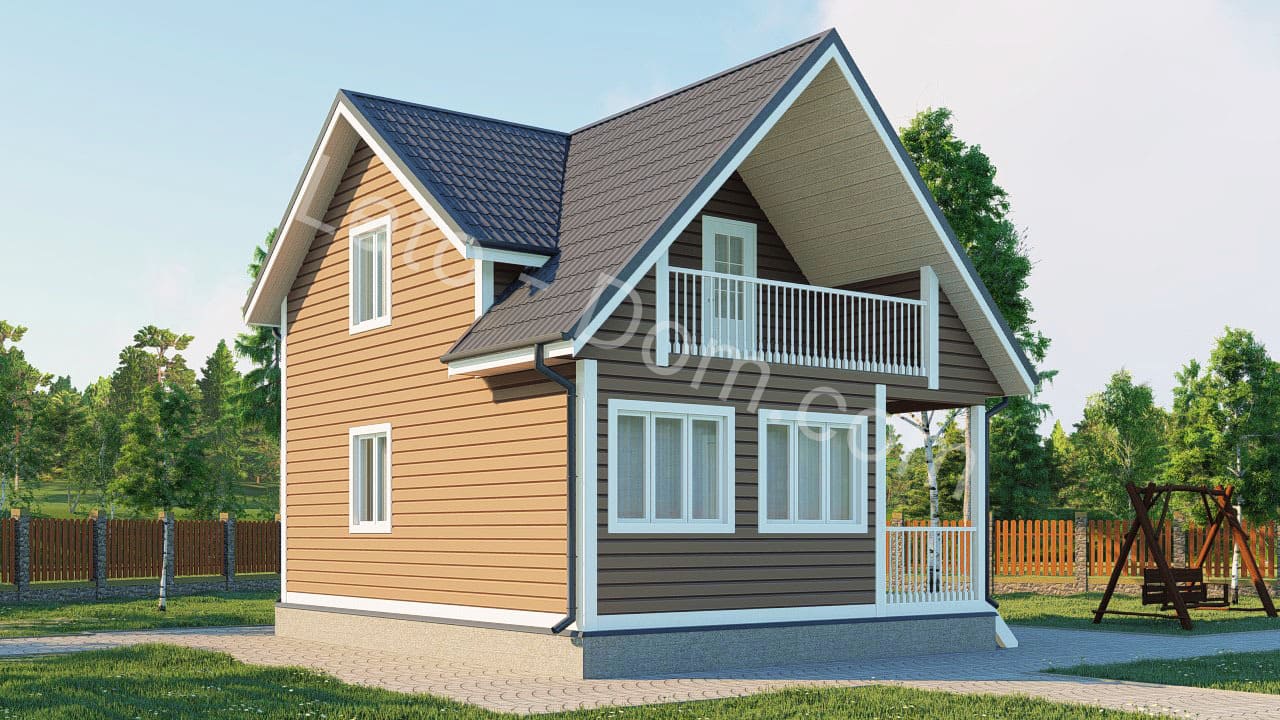 дом из бруса