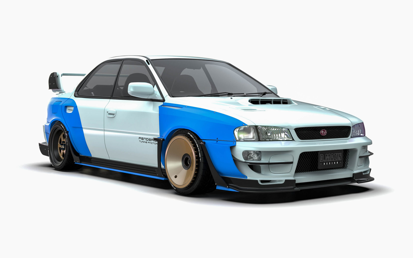 SIDE STEPS SUBARU IMPREZA 97-00