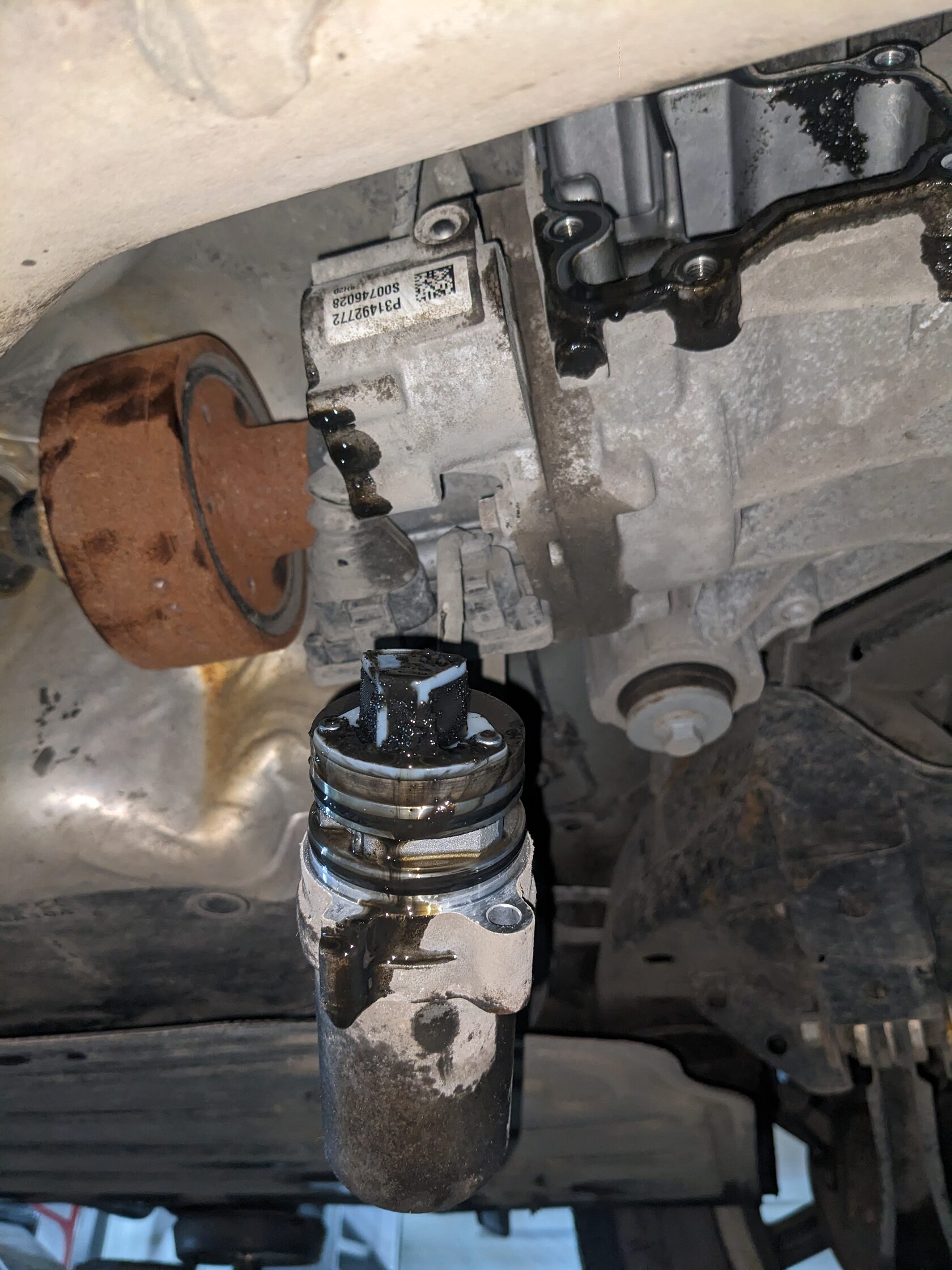 Обслуживание муфты Haldex Volvo XC60