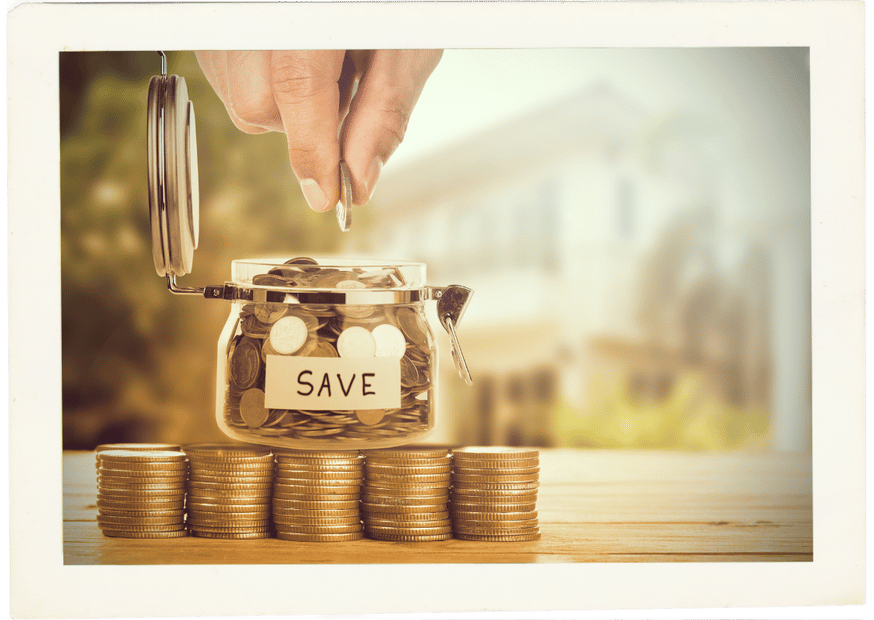 save up for something
