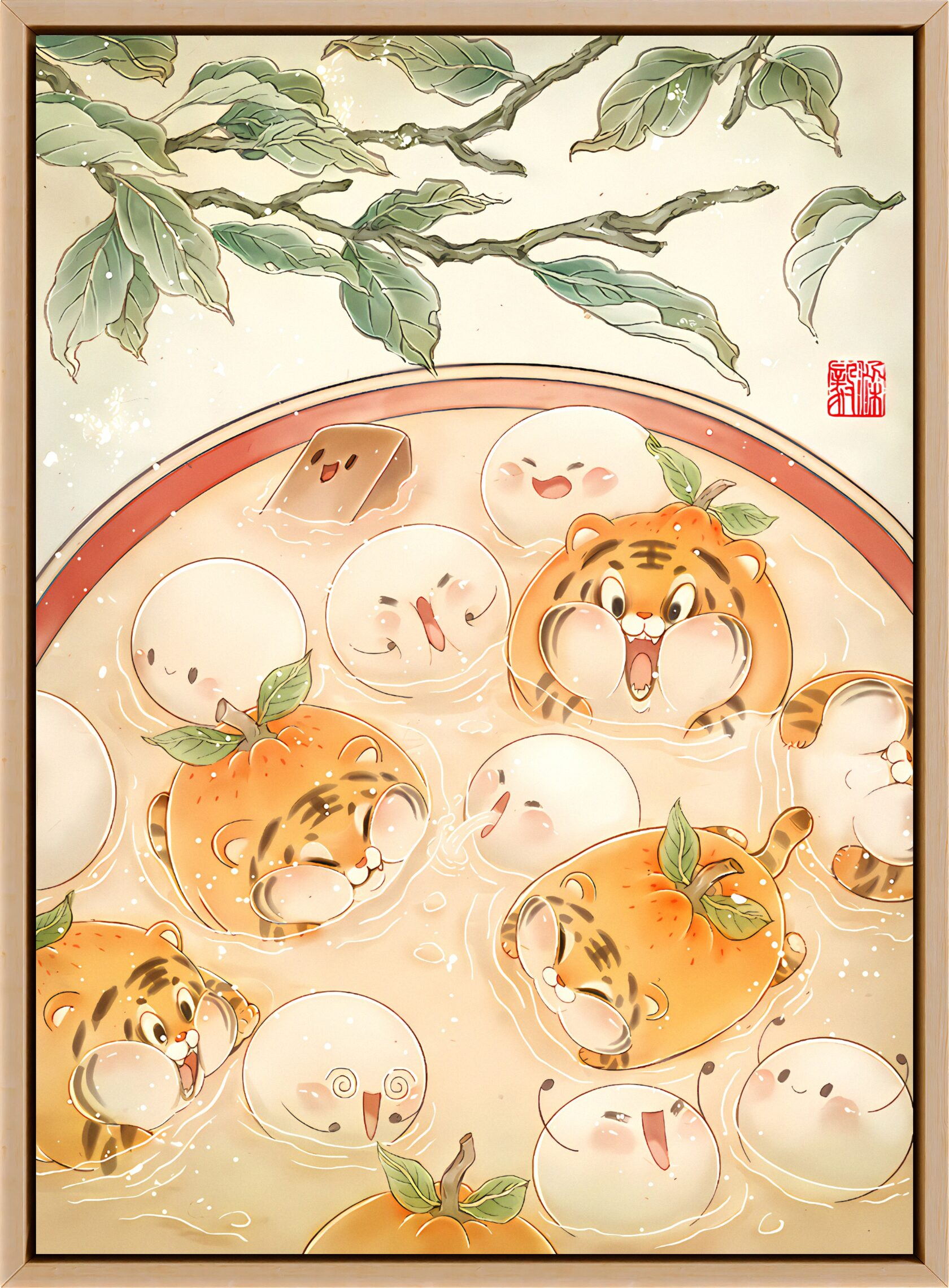Funny asian wall art