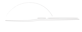 Логотип в виде озер и арки скал