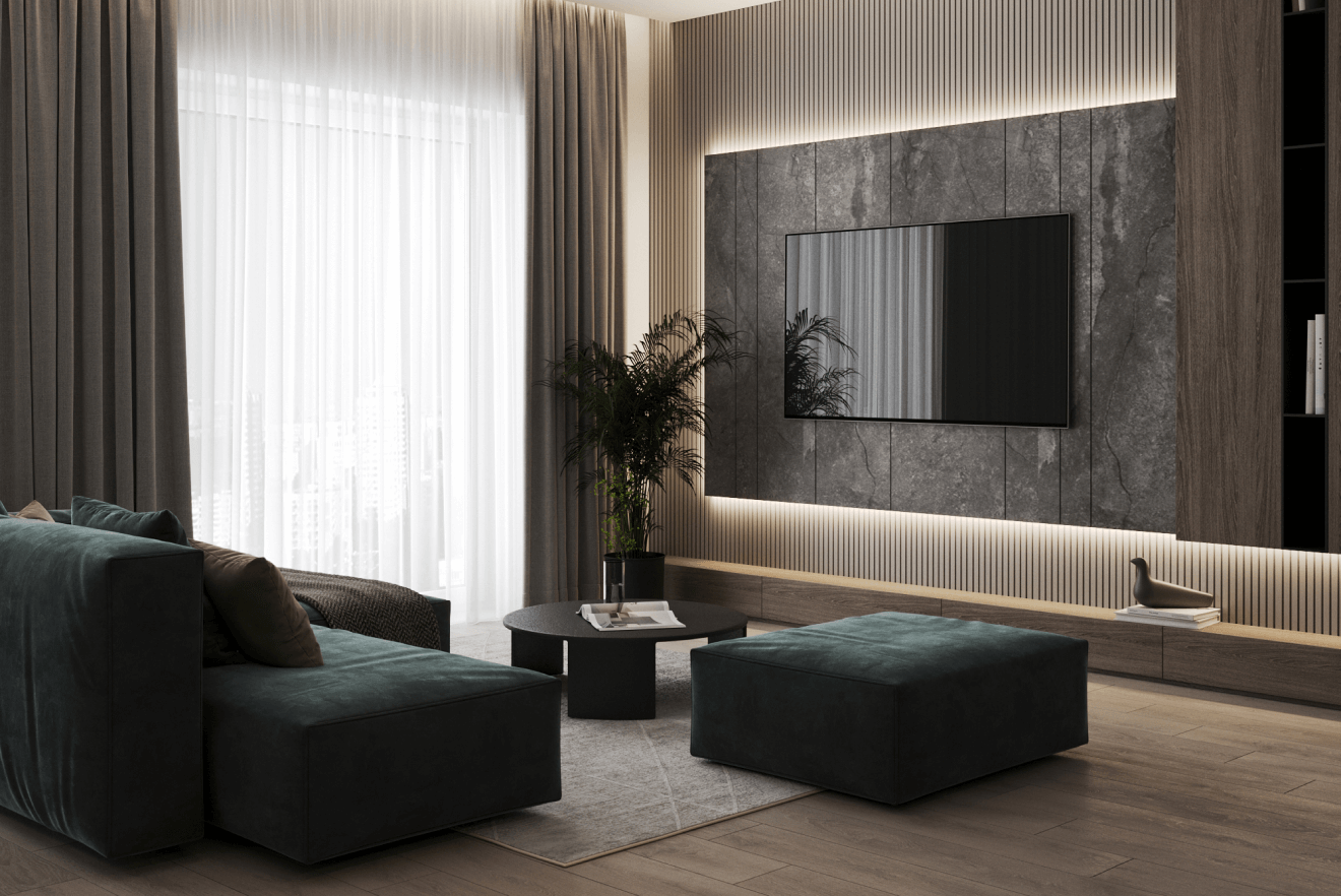 Дизайн гостиной