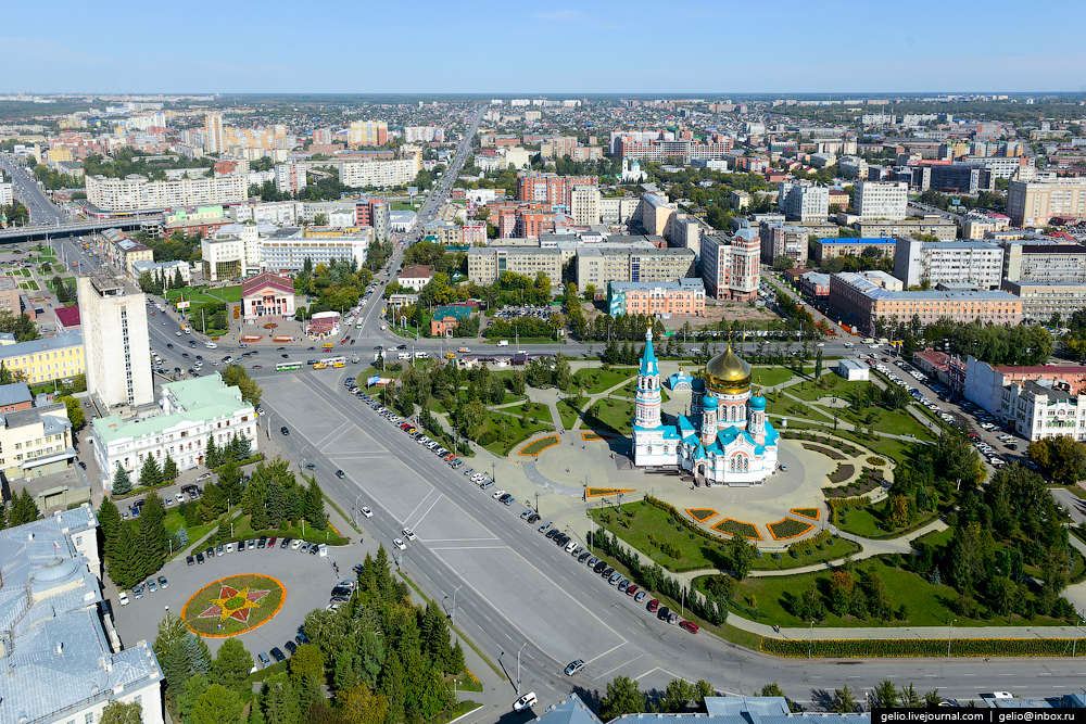 Город омск фото города