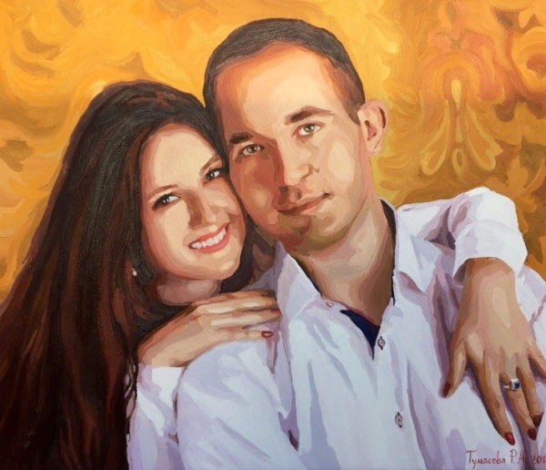 портреты по фото на заказ