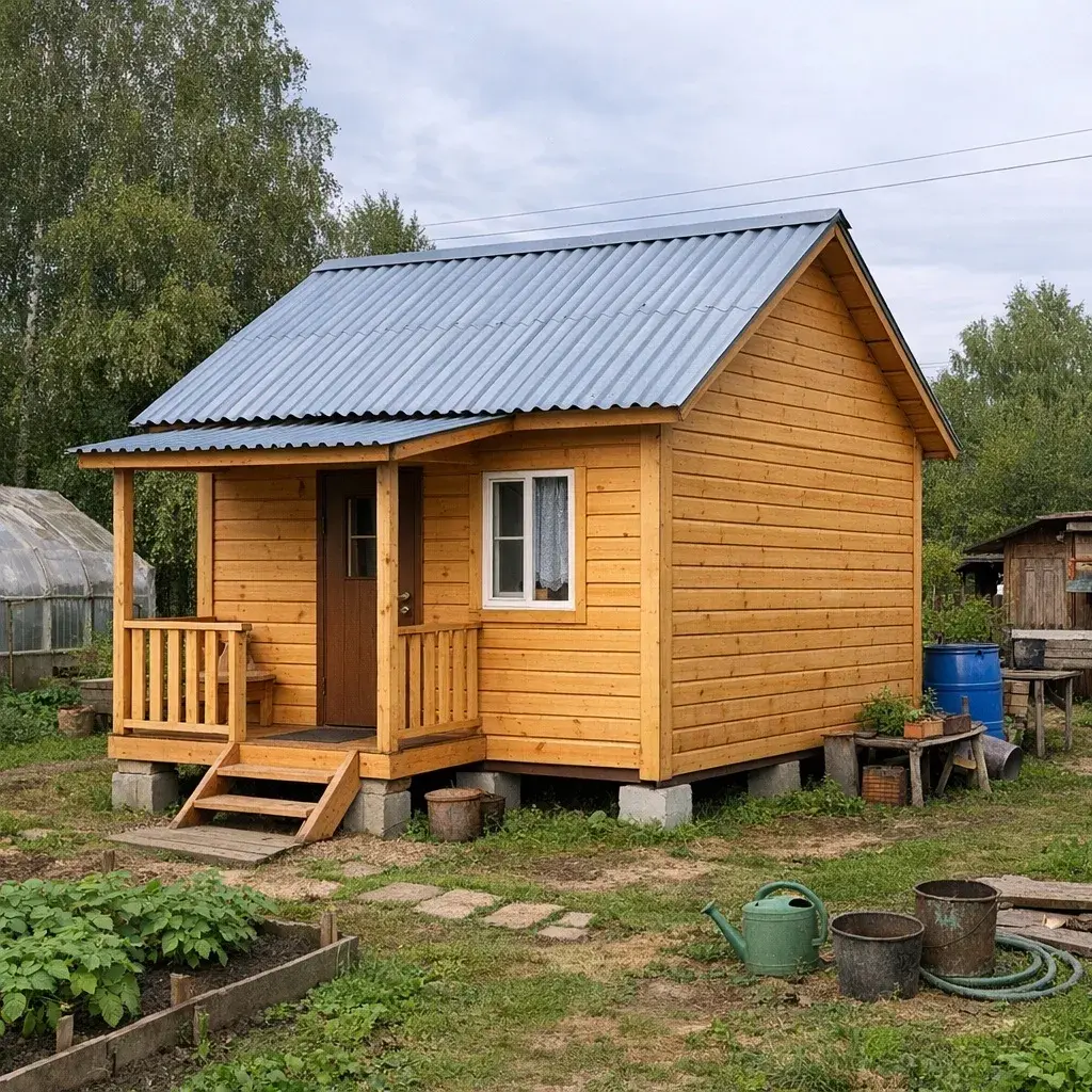 Дачный домик «под ключ» в Новосибирской области от компании "Павловские бани"