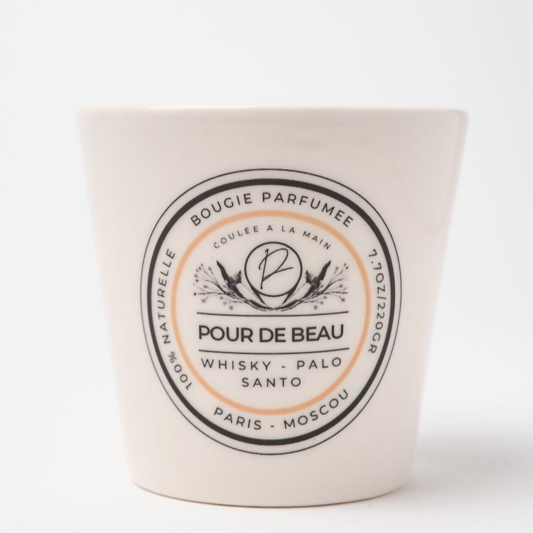 ароматная свеча из фарфора