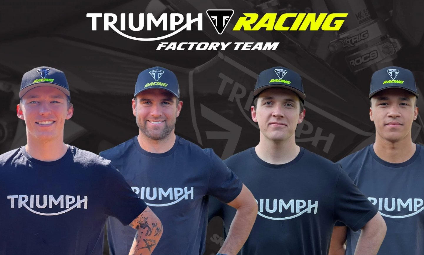 Triumph Racing USA подтвердила состав команды 2025 года
