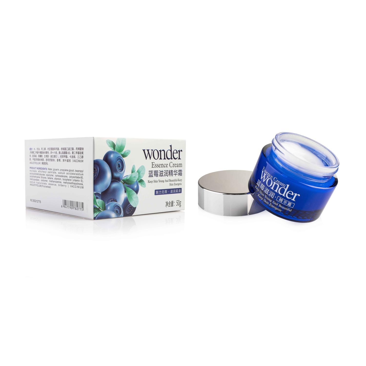 Wonders крем. Крем с черникой БИОАКВА. BIOAQUA Blueberry Essence Cream с экстрактом черники. Увлажняющий крем для лица с экстрактом черники BIOAQUA. Wonder крем для лица с черникой Essence Cream.