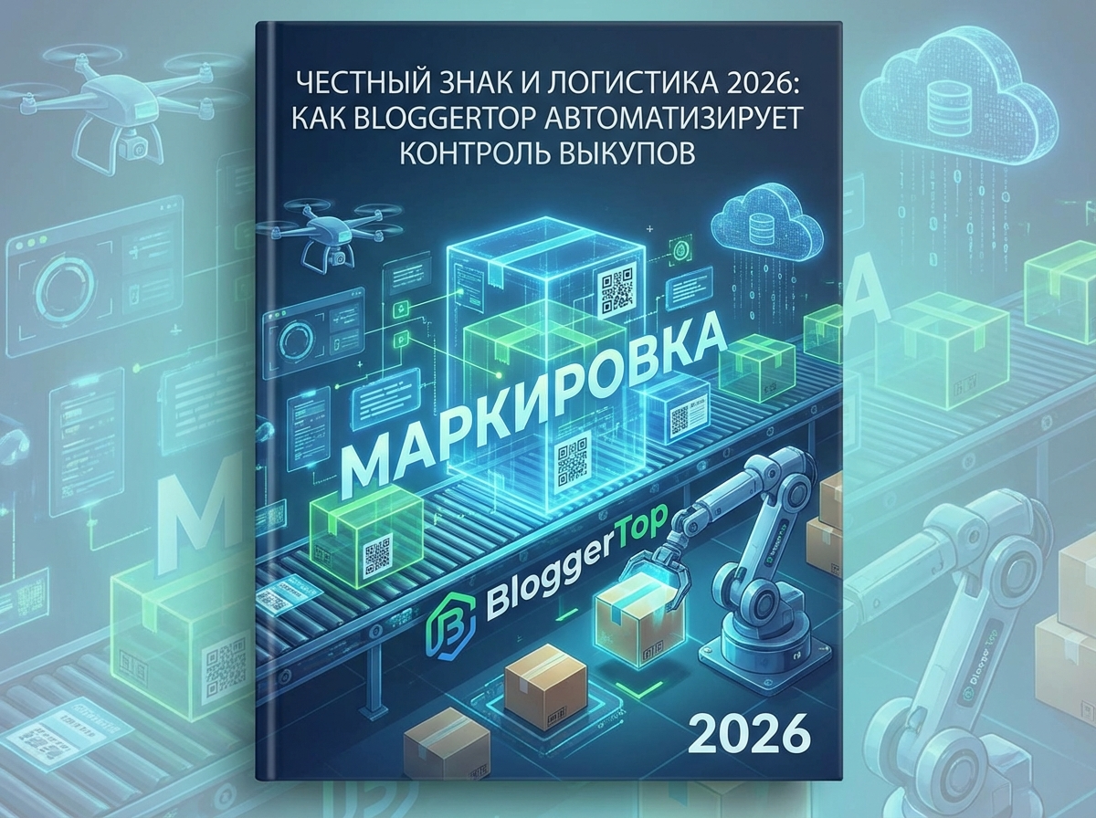 Складская логистика и маркировка Честный Знак при работе с сервисом BloggerTop