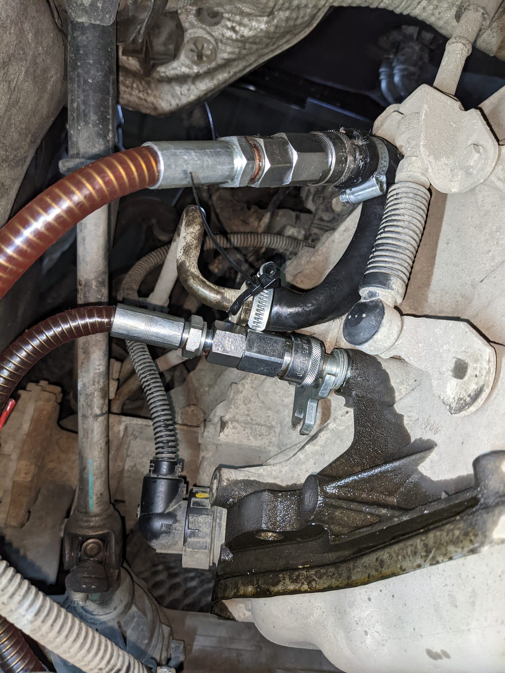 Подключаем переходники к АКПП Audi