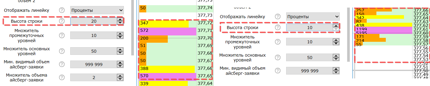 Файл настройки стаканов qscalp