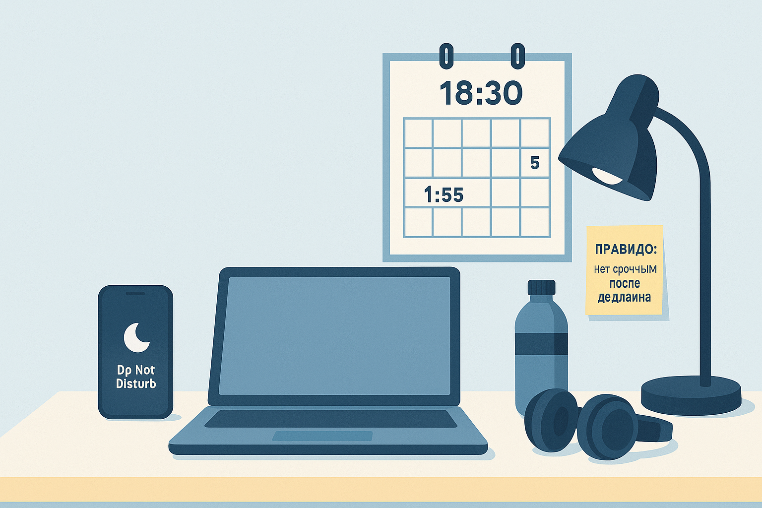 Удалённая работа легко превращается в бесконечный день