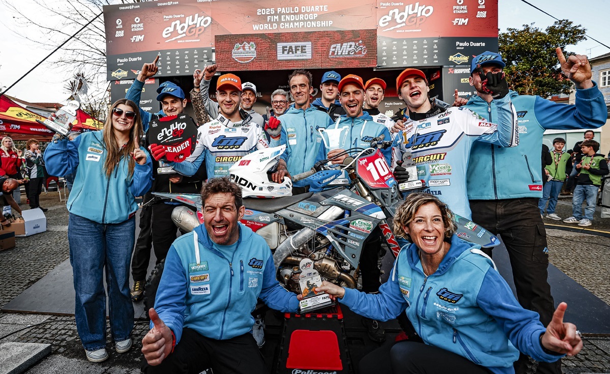 Зак Пишон одерживает первую победу в классе EnduroGP