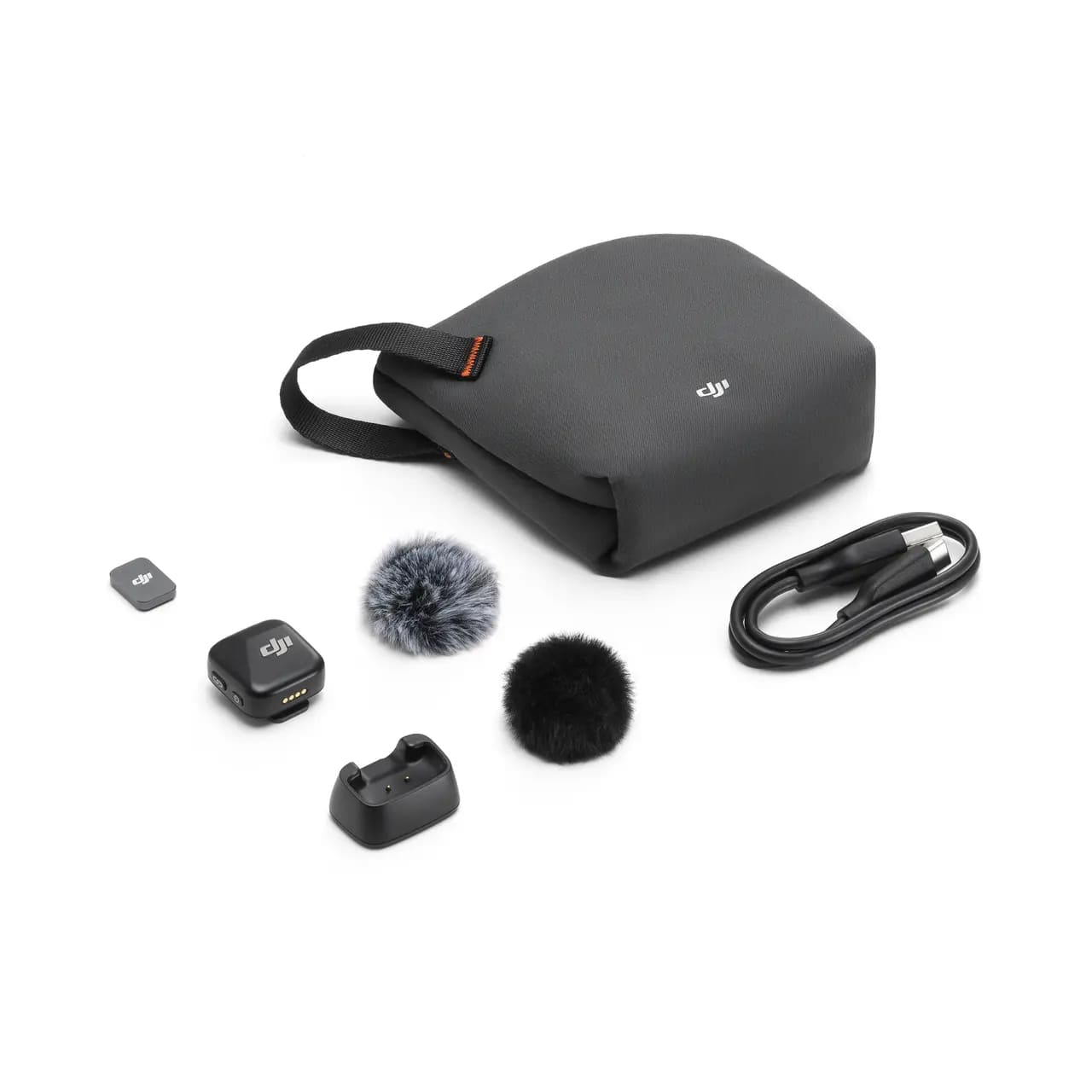 Купить мини микрофон DJI Mic Mini (2 TX + 1 RX + Зарядный футляр)