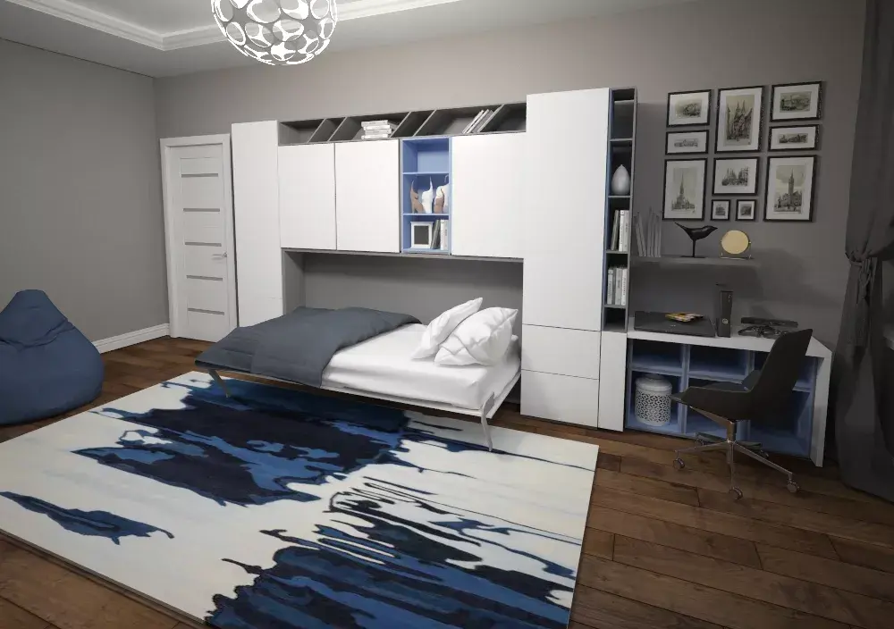 Детские кровати трансформеры со шкафом