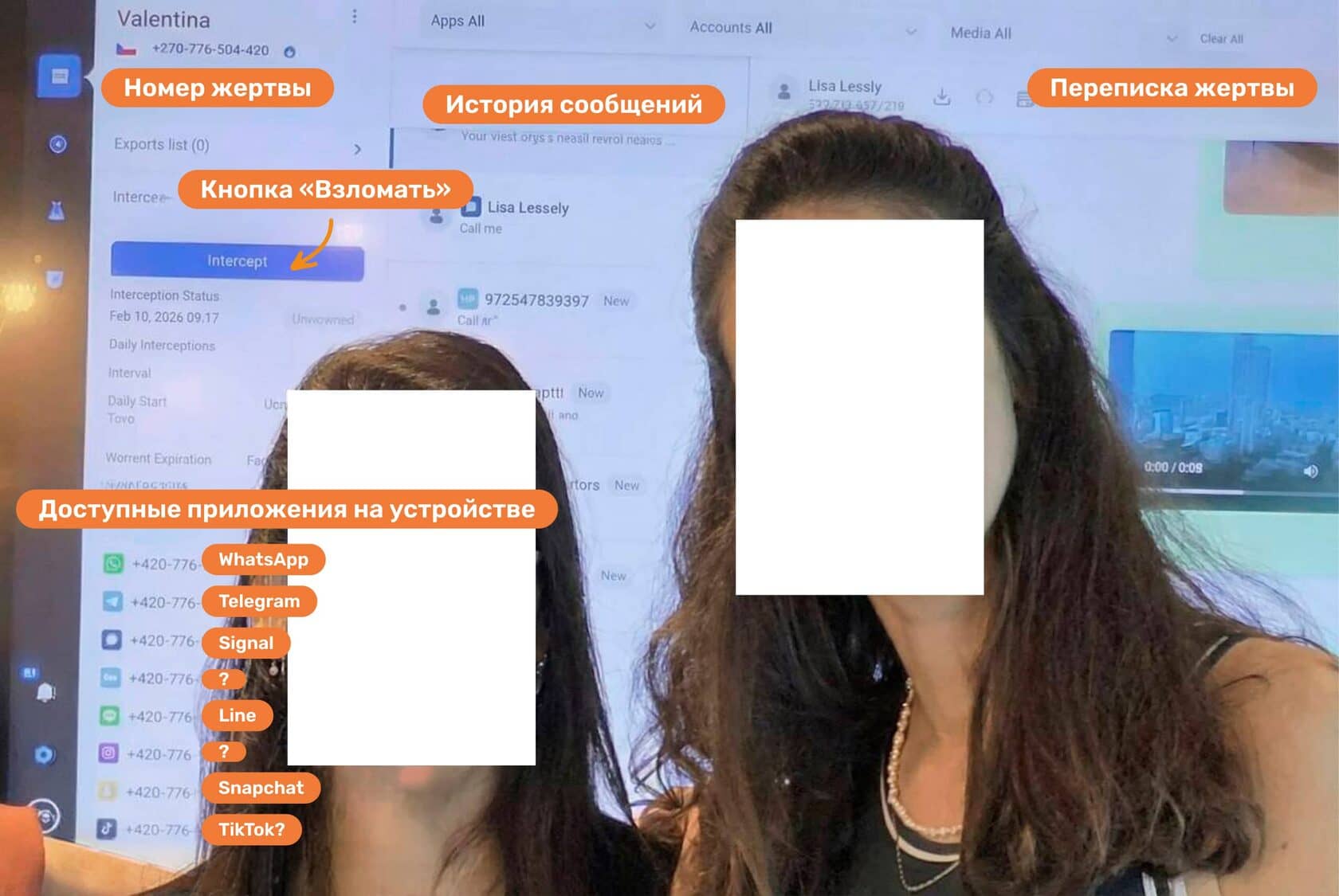 Возможности шпионского ПО Graphite