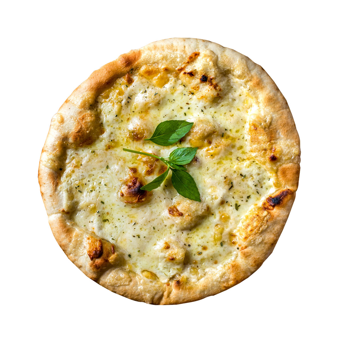 Four Cheese Pizza Bianca Donna Italia