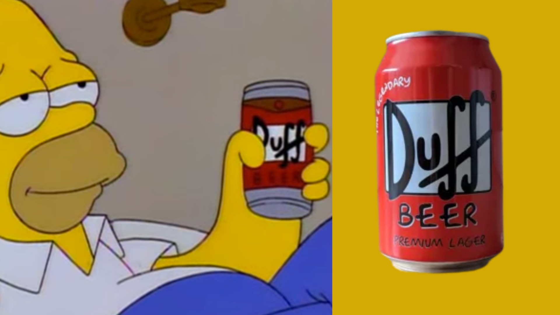 duff beer Simpson 