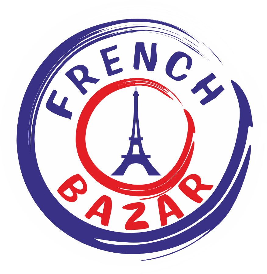 French bazar. English language Club logo.