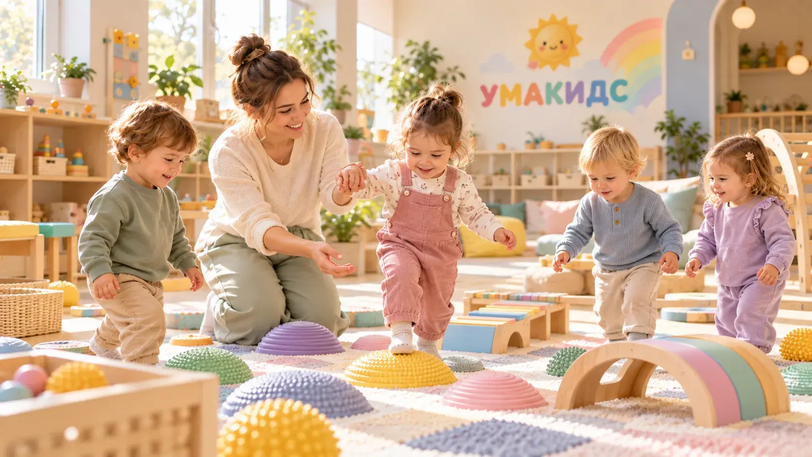 Развивающие занятия в нейрояслях УмаКидс
