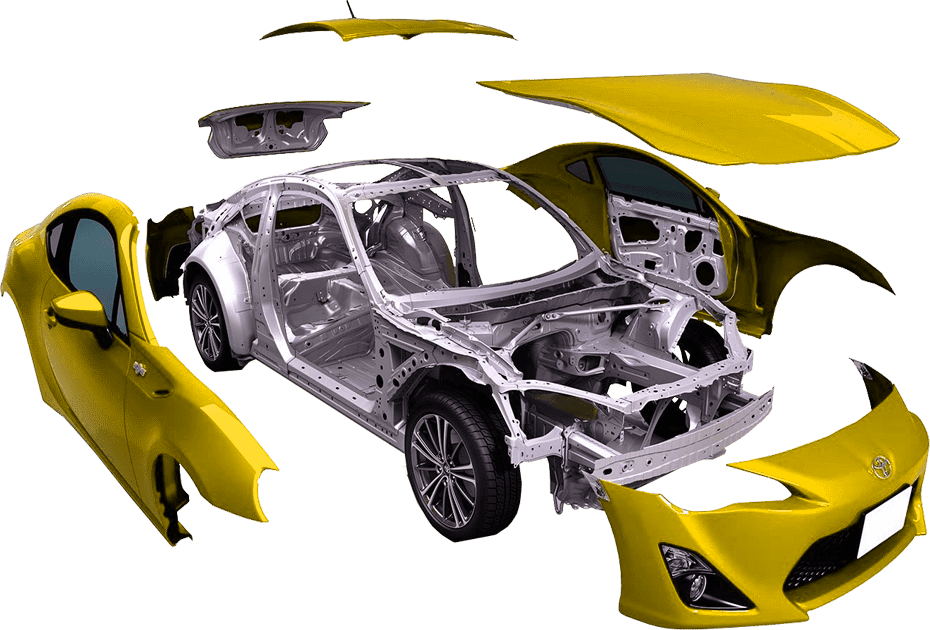 Деталь кузова, бампера, капоты, двери, крыши, крышки багажника