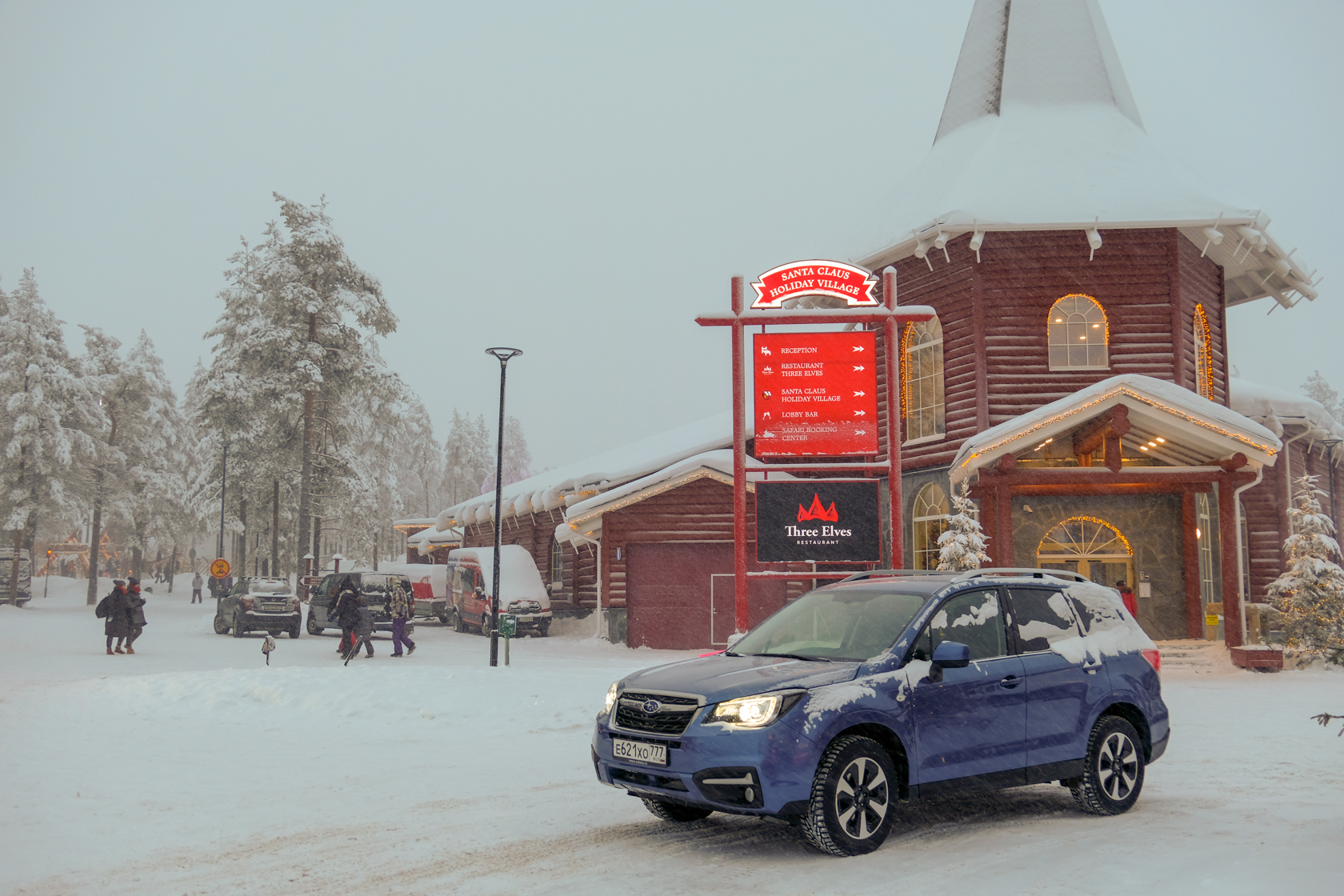 Subaru Forester: за снегом и Санта-Клаусом