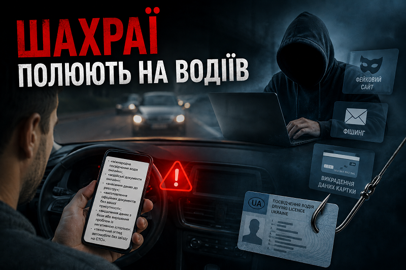 Шахраї полюють на водіїв