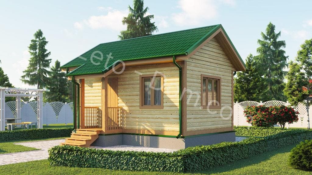 дом из бруса