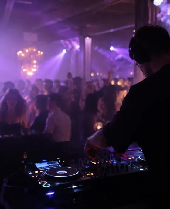 DJ на вечеринке