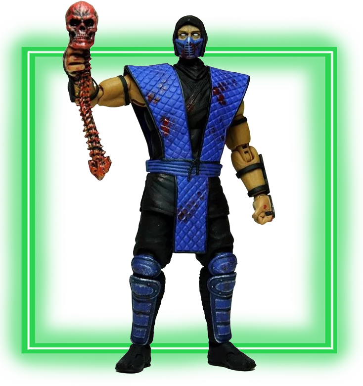 Купить Фигурка Mortal Kombat Sub Zero Special Edition - Мортал Комбат ...