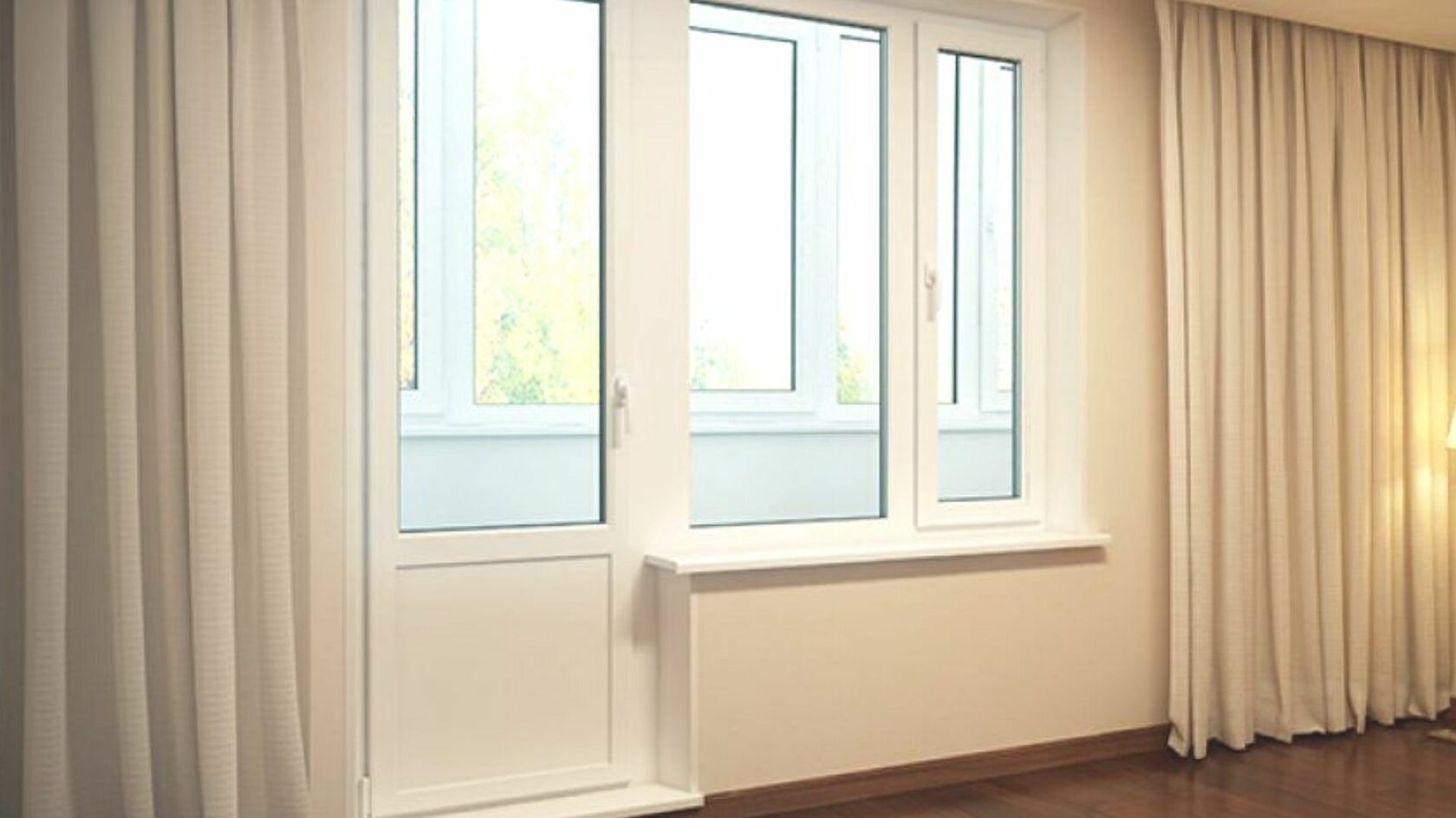 VEKA Softline 70 балконный блок