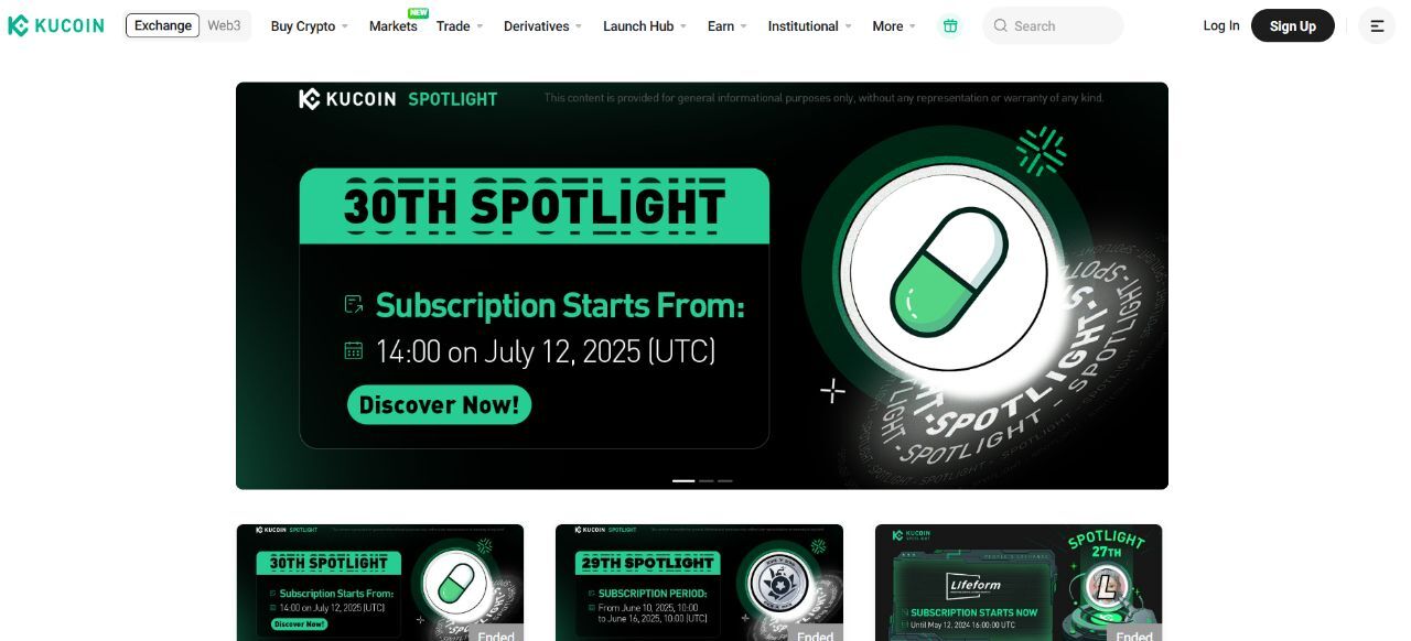 KuCoin Spotlight